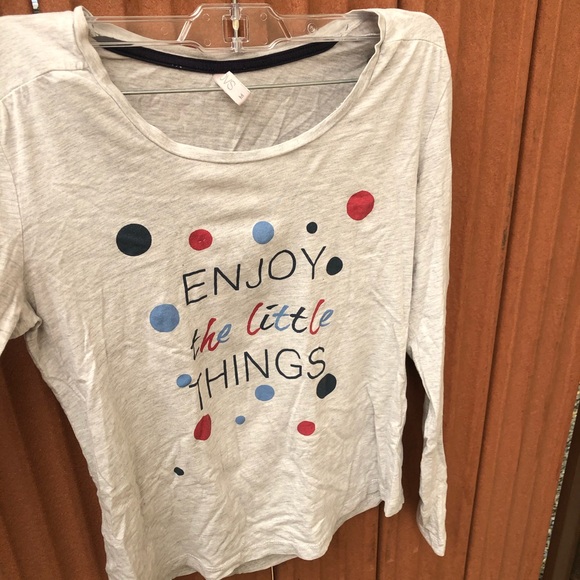 “Enjoy the little things” Full Sleeve T-shirt - Picture 5 of 6